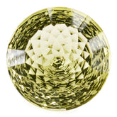 LEMON QUARTZ NIRVANA CUT ROUND 15MM 9.57 Cts.