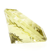 LEMON QUARTZ NIRVANA CUT ROUND 15MM 9.57 Cts.