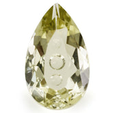 LEMON QUARTZ SUPPER BUBBLE PEAR 20X12MM 9.46 Cts.
