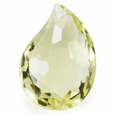 LEMON QUARTZ BOTH SIDE TABLE CUT MANGO SHAPE (FULL DRILL) 20X14MM 12.85 Cts.