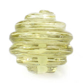 LEMON QUARTZ CONCAVE BALL (HALF DRILL) 12MM 10.08 Cts.