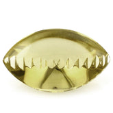LEMON QUARTZ BUFFTOP ZIP CUT BACK MARQUISE 20X12MM 9.06 Cts.