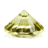 LEMON QUARTZ CHAKRA CUT ROUND 12MM 5.35 Cts.