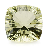 LEMON QUARTZ CONCAVE CUT CUSHION 14MM 10.20 Cts.