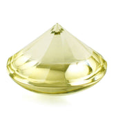 LEMON QUARTZ BUFFTOP ROUND WITH TWISTED CONCAVE 15MM 11.21 Cts.