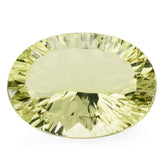 LEMON QUARTZ CONCAVE CUT OVAL 18X13MM 11.25 Cts.