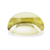 LEMON QUARTZ OVAL CAB (GREEN GOLD) 9X7MM 2.09 Cts.