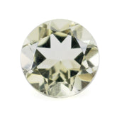 LEMON QUARTZ CUT ROUND(GREEN GOLD) 6MM 0.80 Cts.
