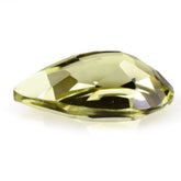 LEMON QUARTZ CUT PEAR (GREEN GOLD) 14X9MM 3.82 Cts.