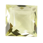 LEMON QUARTZ BRIOLETTE SQUARE (GREEN GOLD) 12MM 8.40 Cts.