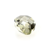 LEMON QUARTZ BRIOLETTE PEAR (GREEN GOLD) (HALF DRILL) 6X4MM 0.44 Cts.