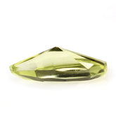 LEMON QUARTZ MIRROR CUT PEAR (GREEN GOLD) 13X6MM 1.84 Cts.