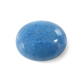 MILKY BLUE QUARTZ OVAL CAB (MEDIUM) 10X8MM 2.74 Cts.