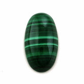 MALACHITE OVAL CAB 18X10MM 11.97 Cts.