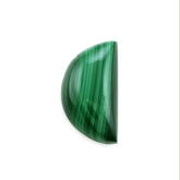 MALACHITE D SHAPE FANCY 15X8MM 6.29 Cts.