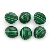 MALACHITE UNEVEN CAB FOR RING 16X14MM 19.37 Cts.