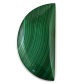 MALACHITE D SHAPE FANCY 50X24MM 61.50 Cts.