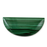 MALACHITE D SHAPE FANCY 35X16MM 27.50 Cts.