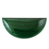 MALACHITE D SHAPE FANCY 35.50X16.50MM 30.80 Cts.