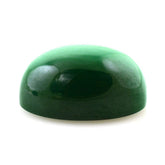 MALACHITE CAT'S EYE OVAL CAB 14X10MM 10.23 Cts.