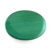 MALACHITE CAT'S EYE OVAL CAB 14X10MM 10.23 Cts.