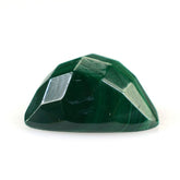 MALACHITE CHECKER TRILLION CAB 10MM 4.25 Cts.