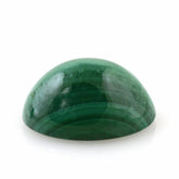 MALACHITE CAT'S EYE OVAL CAB 10X8MM 3.85 Cts.