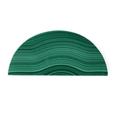 MALACHITE PLAIN D SHAPE CAB 70X32MM 104.40 Cts.