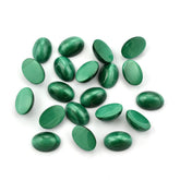 MALACHITE CAT'S EYE OVAL CAB 14x10MM 8.63 Cts.