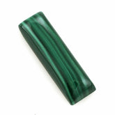 MALACHITE BAGUETTE CAB 20X6MM 8.01 Cts.