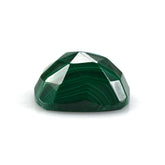 MALACHITE ROSE CUT CUSHION CAB 14MM 15.50 Cts.