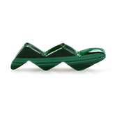 MALACHITE SNAKE SHAPE FANCY 22X5MM 4.00 Cts.