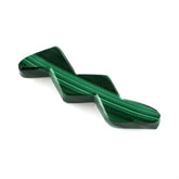 MALACHITE SNAKE SHAPE FANCY 22X5MM 4.00 Cts.