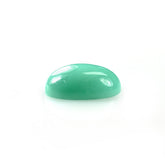 MINT GREEN CHRYSOPRASE PLAIN OVAL CAB (AA) (GREEN) 15.00X12.00 MM 7.10 CTS