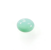 MINT GREEN CHRYSOPRASE PLAIN OVAL CAB (A) 5.00X4.00 MM 0.37 CTS