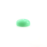 MINT GREEN CHRYSOPRASE PLAIN OVAL CAB (AAA) 8.00X6.00 MM 1.30 CTS