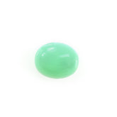 MINT GREEN CHRYSOPRASE PLAIN OVAL CAB (AA) (GREEN) 5.00X4.00 MM 0.35 CTS