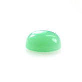 MINT GREEN CHRYSOPRASE PLAIN OVAL CAB (AA) (GREEN) 5.00X4.00 MM 0.35 CTS