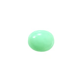 MINT GREEN CHRYSOPRASE PLAIN BON-BON SHAPE 5.00X4.00 MM 0.56 CTS