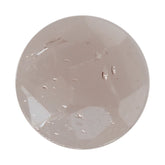 PEACH MORGANITE FOOTBALL CUT ROUND CAB (AAA/SI) 2.50MM 0.06 Cts.