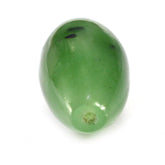 NEPHRITE JADE PLAIN RICE DROPS (HALF DRILL) 16X7MM 5.95 Cts.