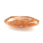 ORANGE AVENTURINE QUARTZ ROSE CUT BRIOLETTE IRREGULAR CUSHION 12X8MM 2.65 Cts.