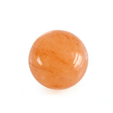 ORANGE AVENTURINE PLAIN BALLS (HALF DRILL 0.80MM) 8MM 3.77 Cts.