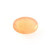 ORANGE AVENTURINE PLAIN OVAL CAB (MEDIUM/CLEAN) 10.00X7.00 MM 2.08 CTS
