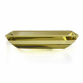 OLIVE QUARTZ CUT BAGUETTE 32X14MM 32.80 Cts.