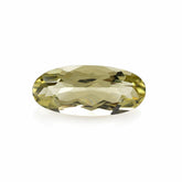 OLIVE QUARTZ CUT OVAL 16X7MM 4.03 Cts.