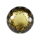 OLIVE QUARTZ PORTUGUESE CUT ROUND (DES#34) 12MM 8.90 Cts.