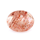ORANGE FELDSPAR CUT OVAL 9X7MM 1.60 Cts.
