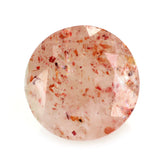 ORANGE FELDSPAR CUT ROUND 9MM 2.48 Cts.
