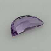 PINK AMETHYST HALF MOON 12X6MM 2.00 Cts.
